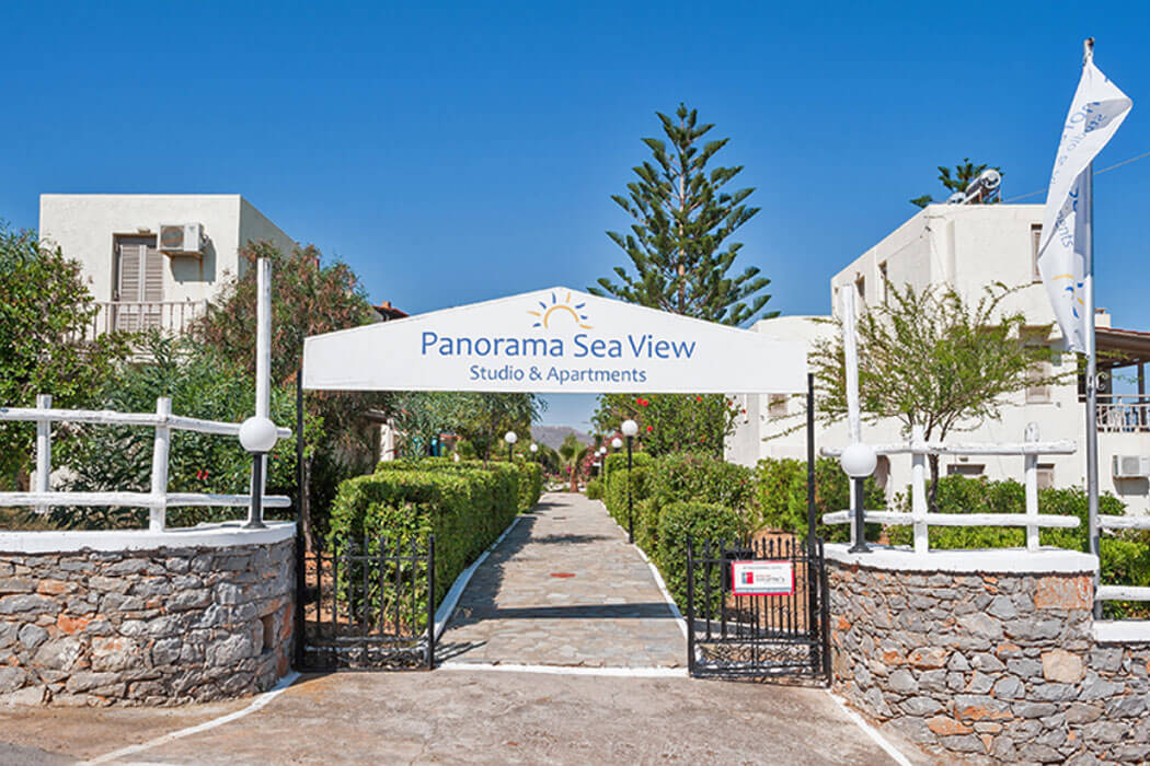 Hotel Panorama Sea View Studios & Apartments - wejście