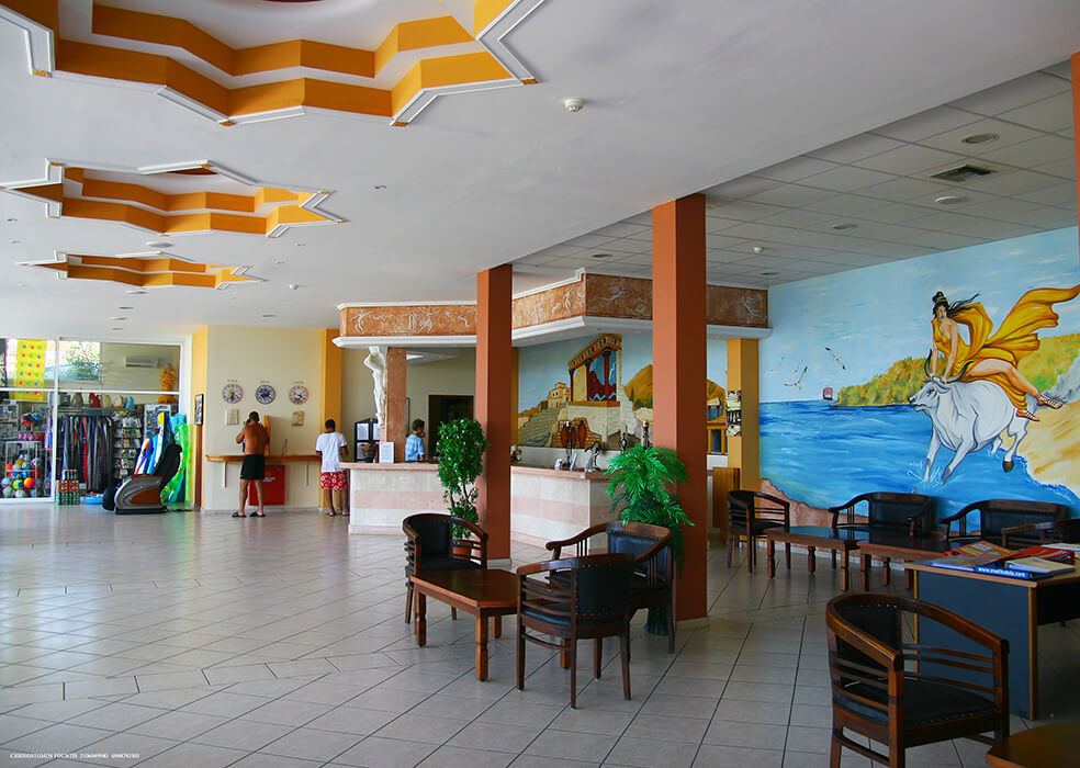 Hotel Aqua Sun Village - recepcja