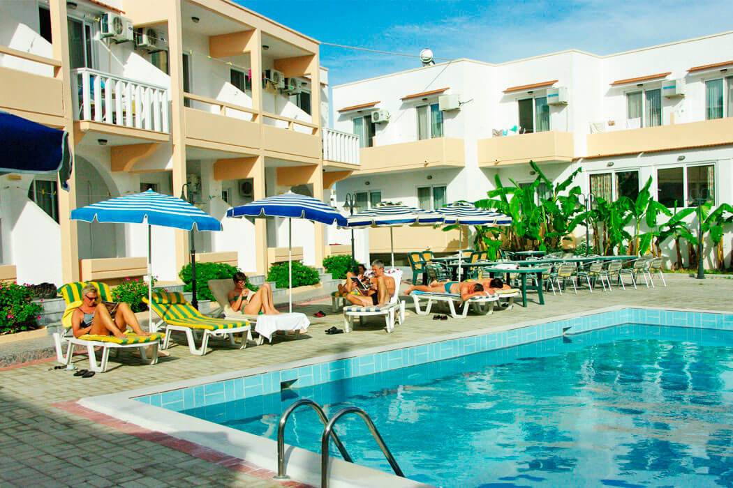 Hotel Tsambika Sun - relaks przy basenie