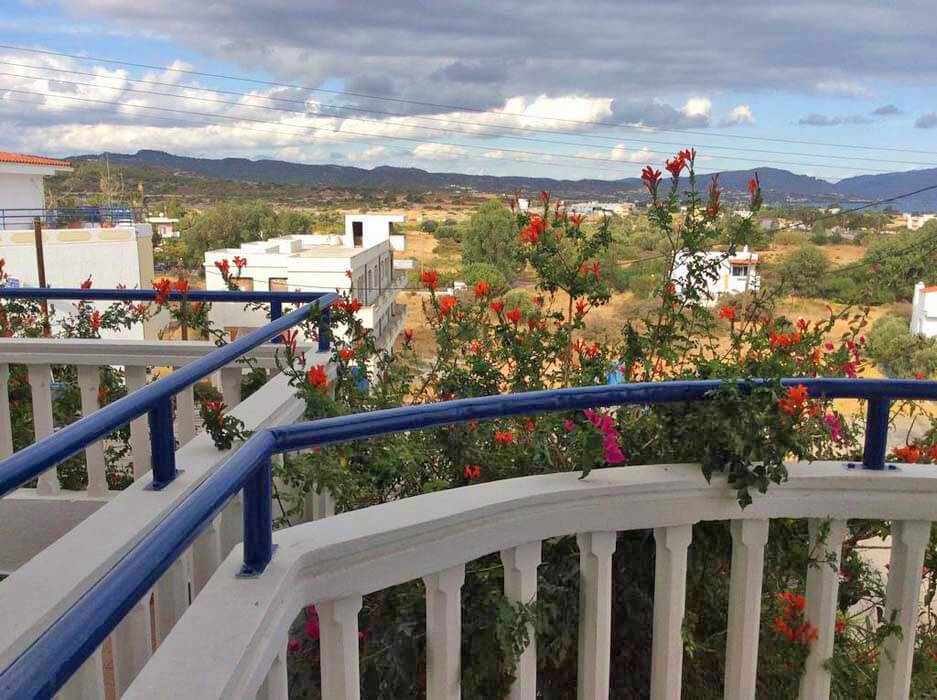Panorama Hotel Gennadi - widok z balkonu