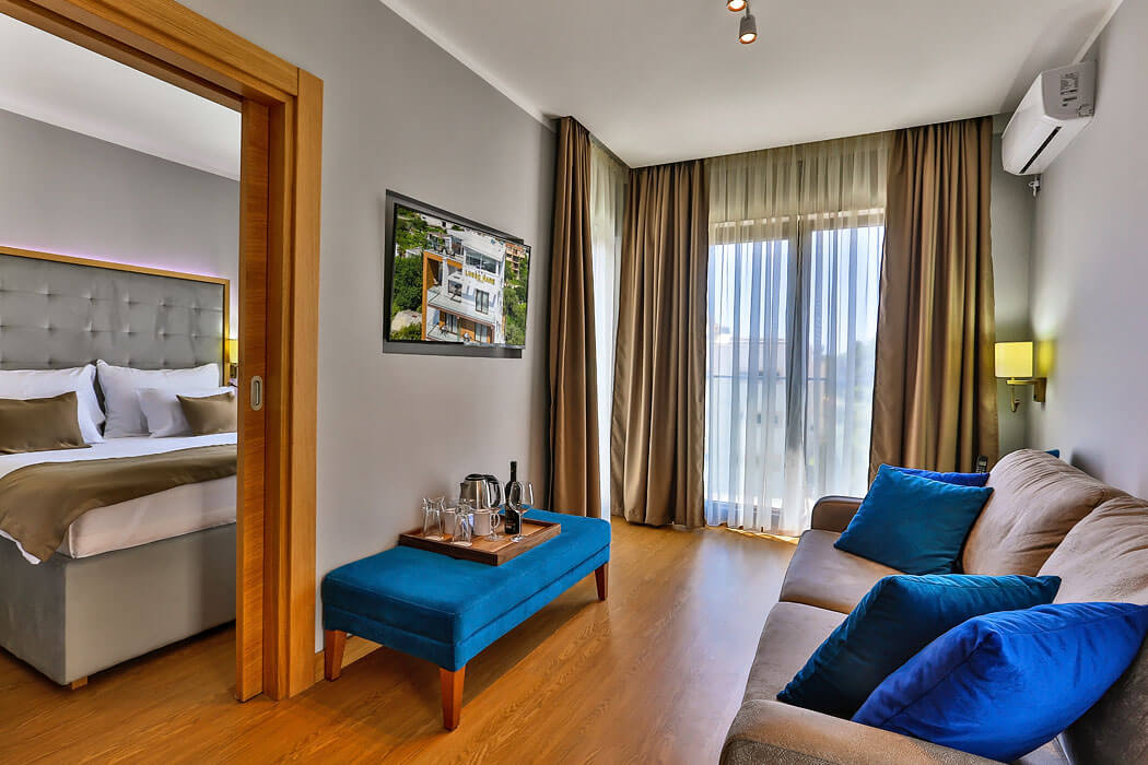Hotel Lusso Mare - przykładowy apartament
