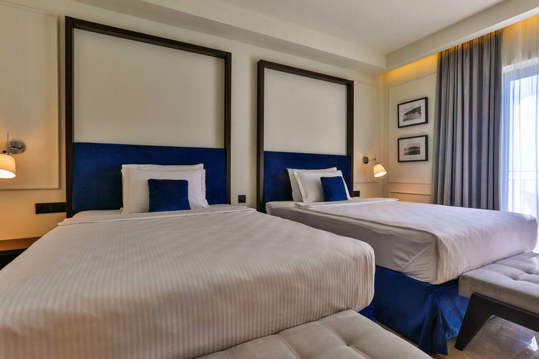 Hotel California - łóżka w pokoju rodzinnym