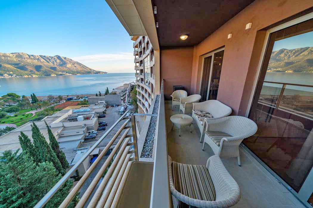 Hotel Harmonia - widok z balkonu